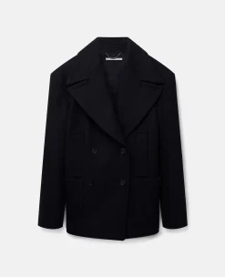 Double-Breasted Peacoat
