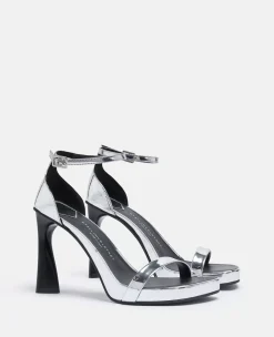 Elsa Mirrored Heeled Sandals
