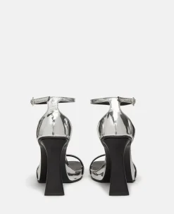 Elsa Mirrored Heeled Sandals