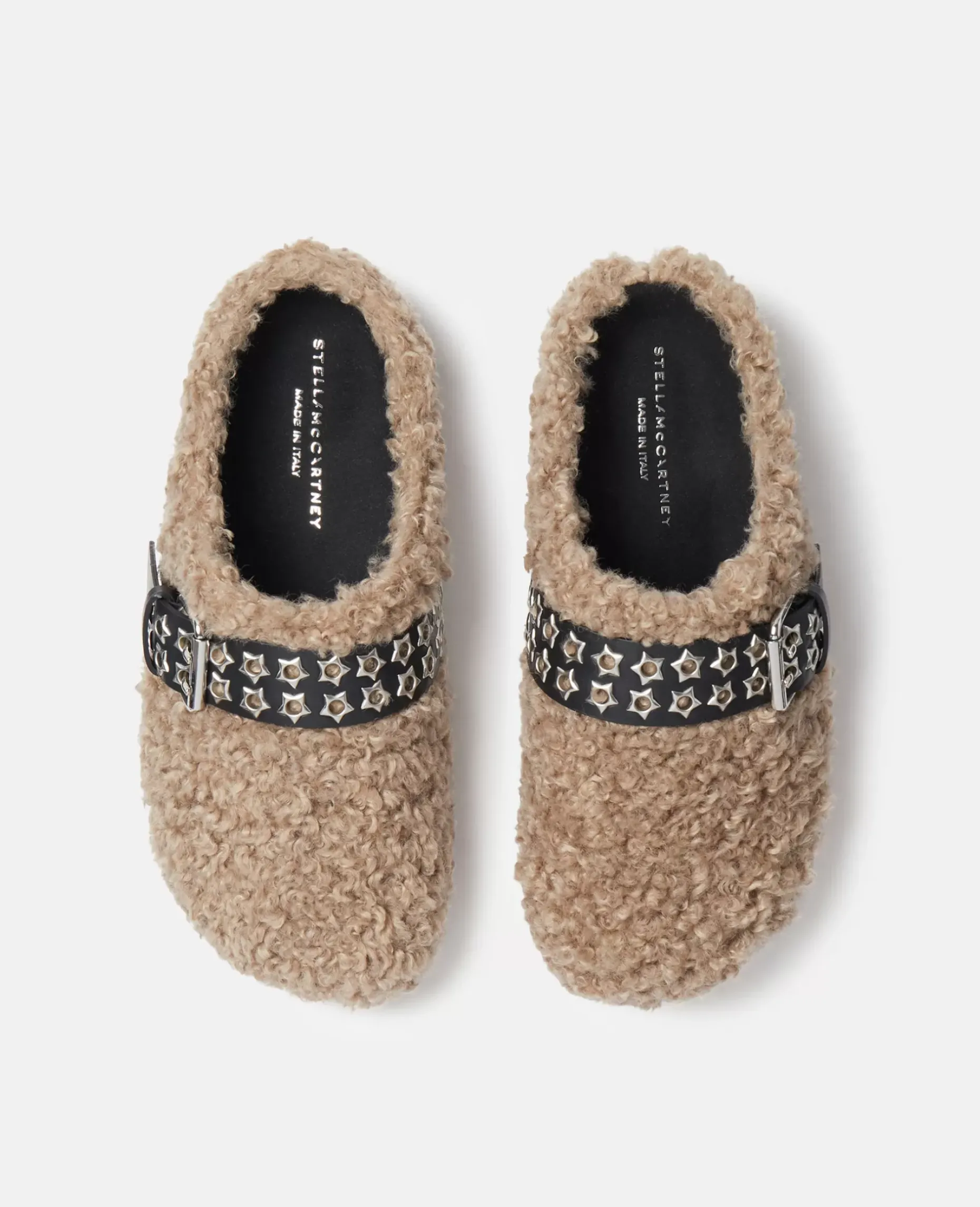 Elyse Studded Strap Backless Clogs