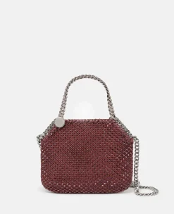 Falabella Crystal Mesh Mini Tote Bag