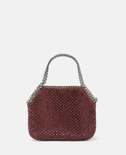 Falabella Crystal Mesh Mini Tote Bag
