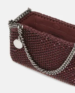 Falabella Crystal Mesh Mini Tote Bag