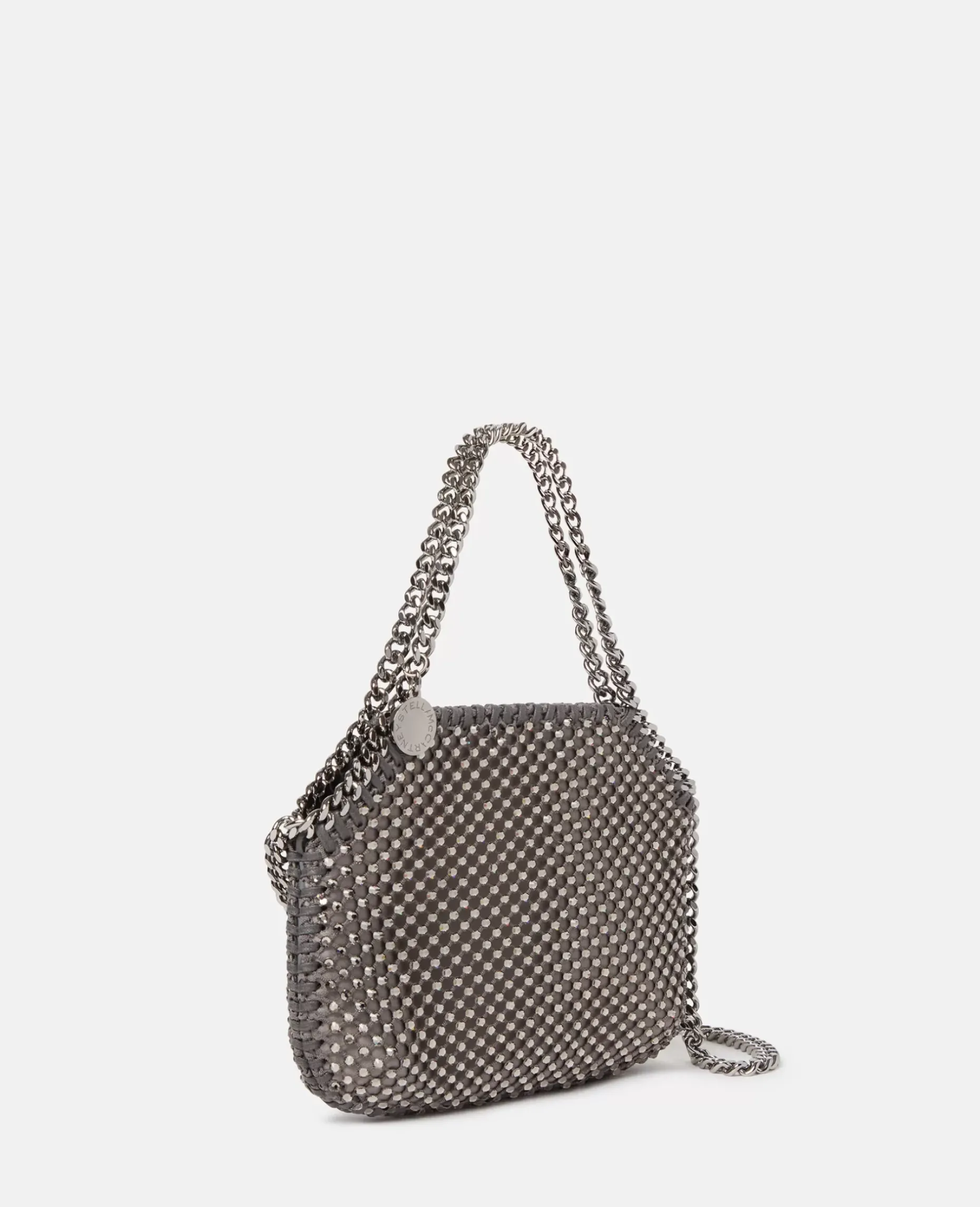 Falabella Crystal Mesh Mini Tote Bag
