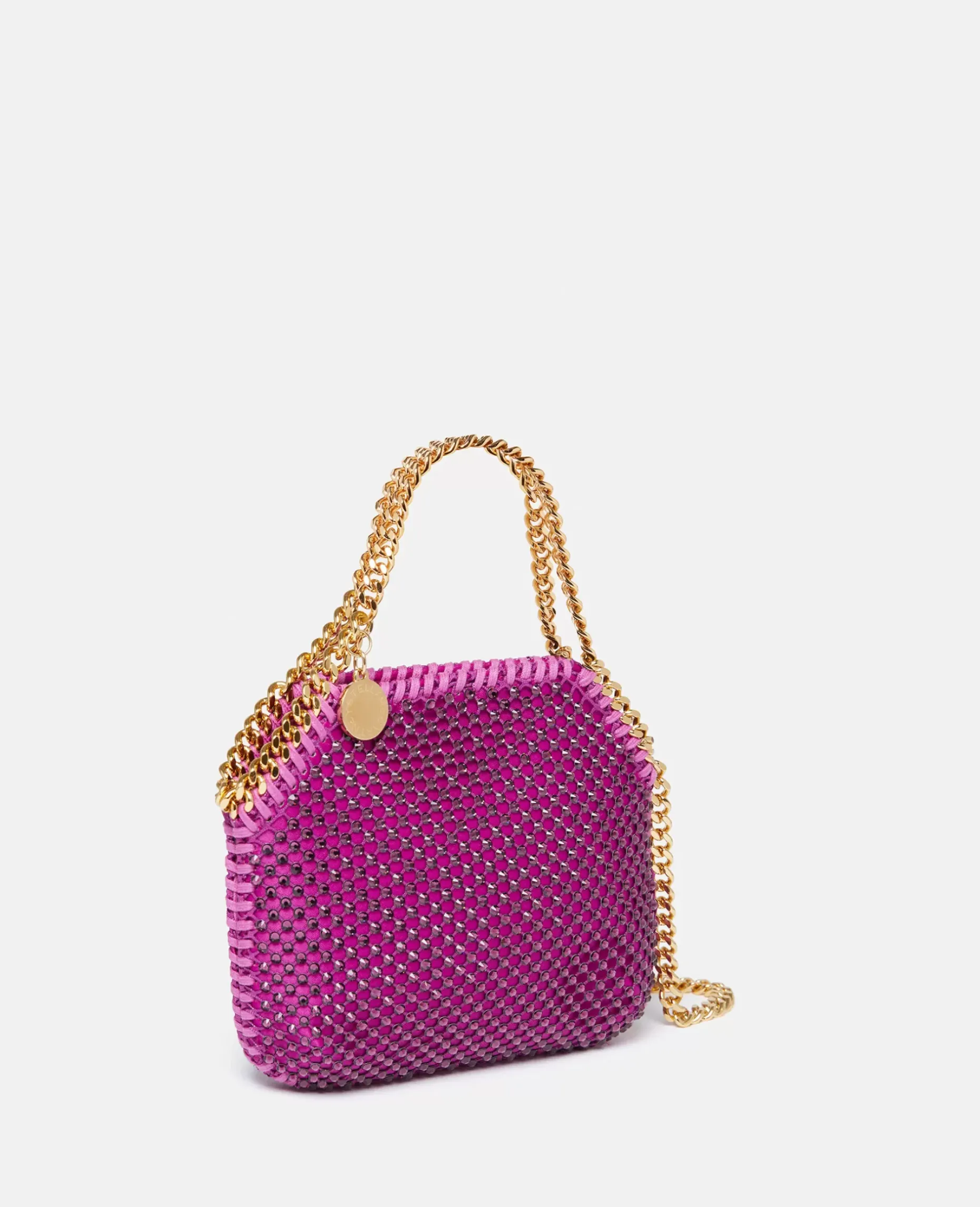 Falabella Crystal Mesh Mini Tote Bag
