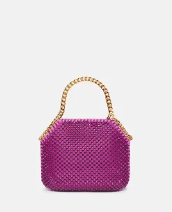 Falabella Crystal Mesh Mini Tote Bag