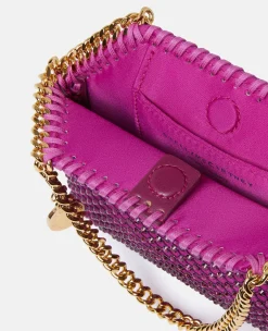 Falabella Crystal Mesh Mini Tote Bag