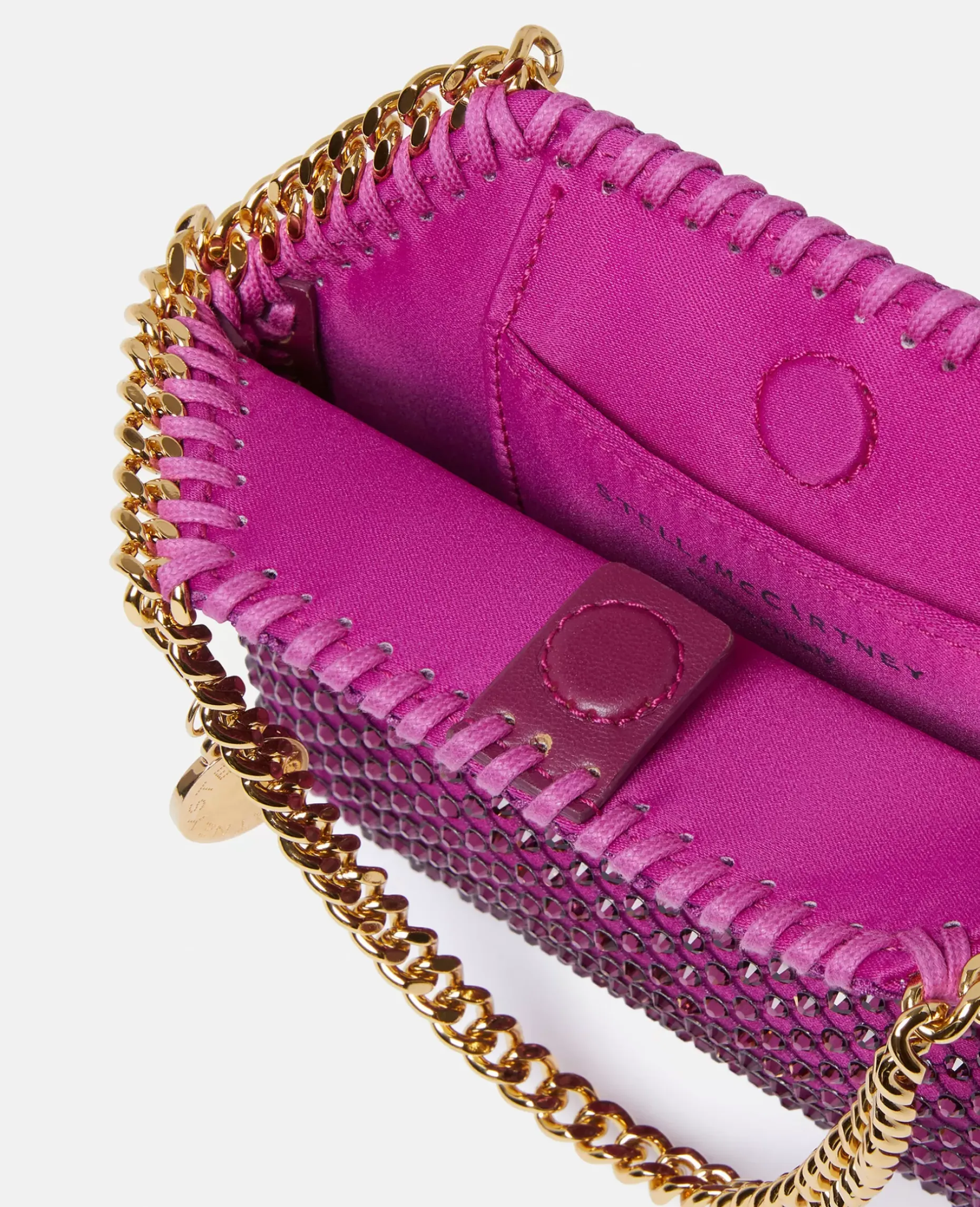 Falabella Crystal Mesh Mini Tote Bag