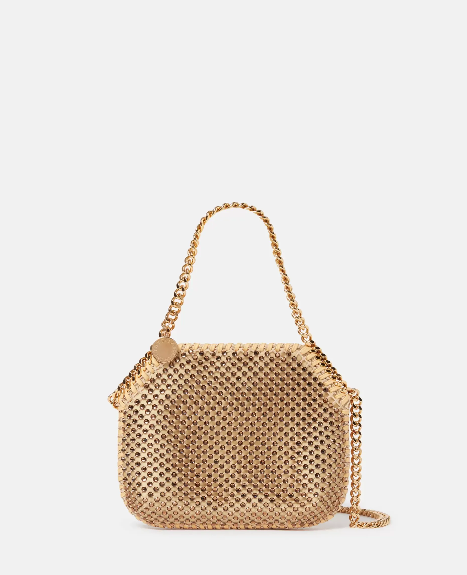 Falabella Crystal Mesh Mini Tote Bag