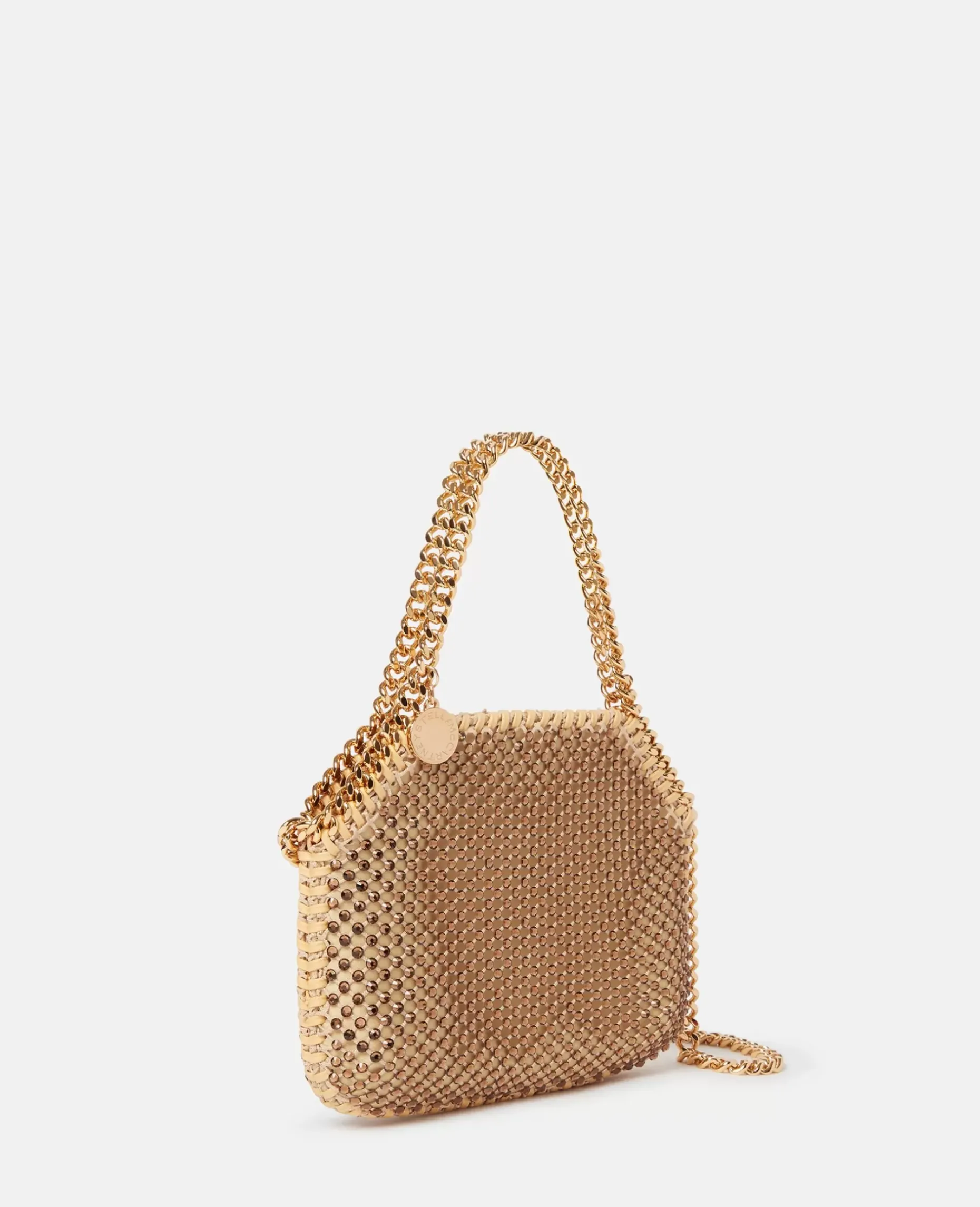 Falabella Crystal Mesh Mini Tote Bag