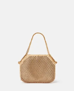 Falabella Crystal Mesh Mini Tote Bag