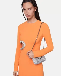 Falabella Crystal Mesh Mini Tote Bag