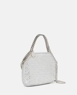 Falabella Crystal Mesh Mini Tote Bag