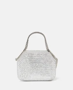 Falabella Crystal Mesh Mini Tote Bag