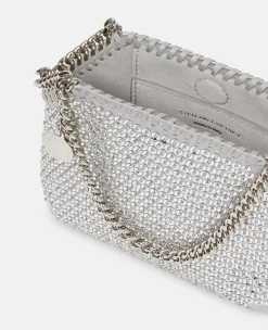 Falabella Crystal Mesh Mini Tote Bag