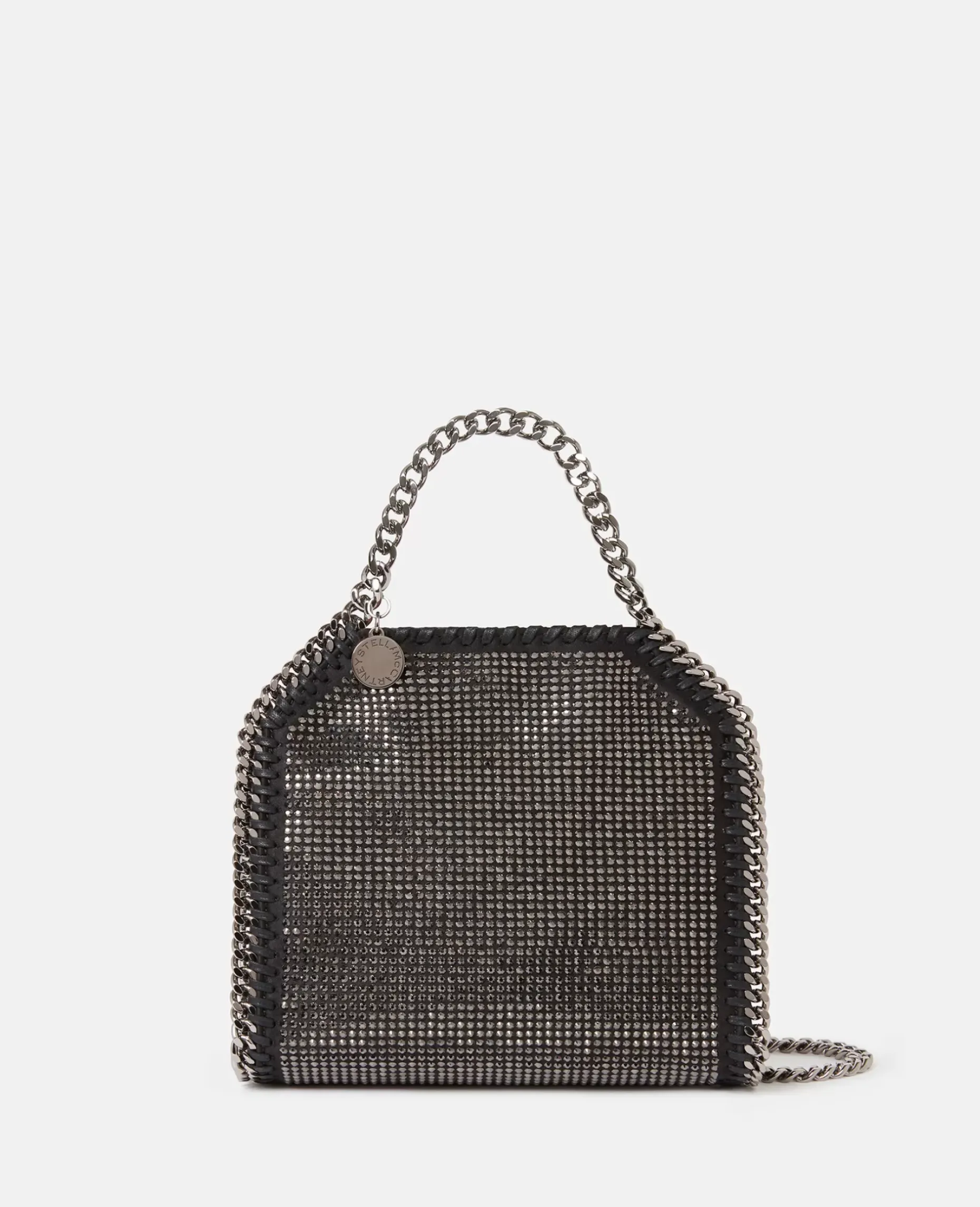 Falabella Crystal Mesh Mini Tote Bag