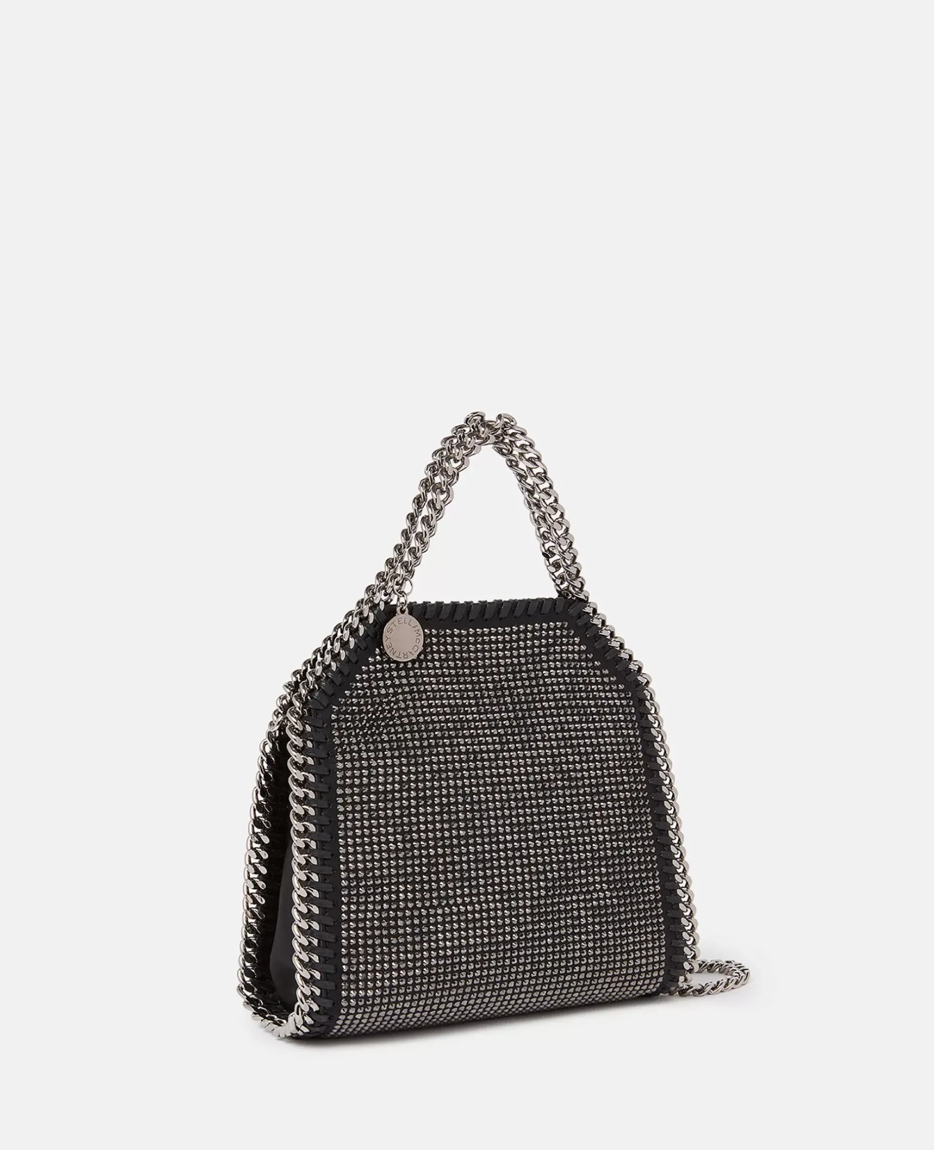 Falabella Crystal Mesh Mini Tote Bag