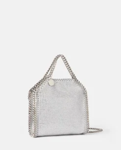 Falabella Crystal Mesh Mini Tote Bag