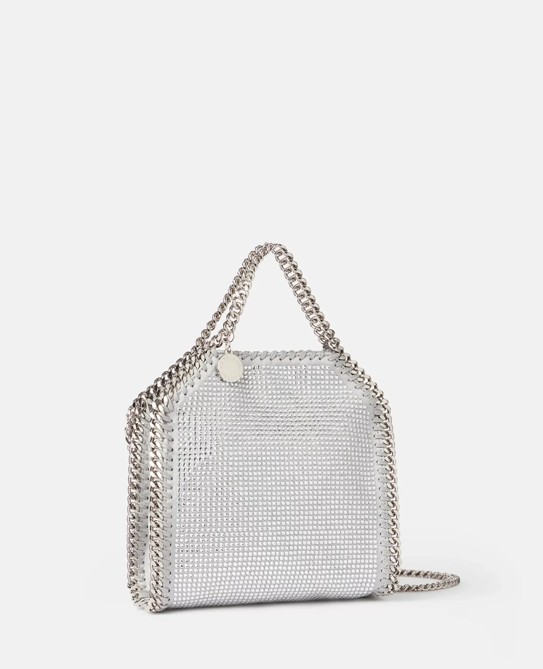 Falabella Crystal Mesh Mini Tote Bag