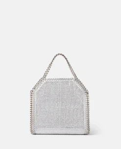 Falabella Crystal Mesh Mini Tote Bag