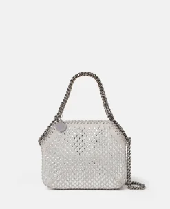 Falabella Crystal Mesh Mini Tote Bag