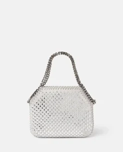 Falabella Crystal Mesh Mini Tote Bag