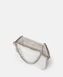 Falabella Crystal Mesh Mini Tote Bag