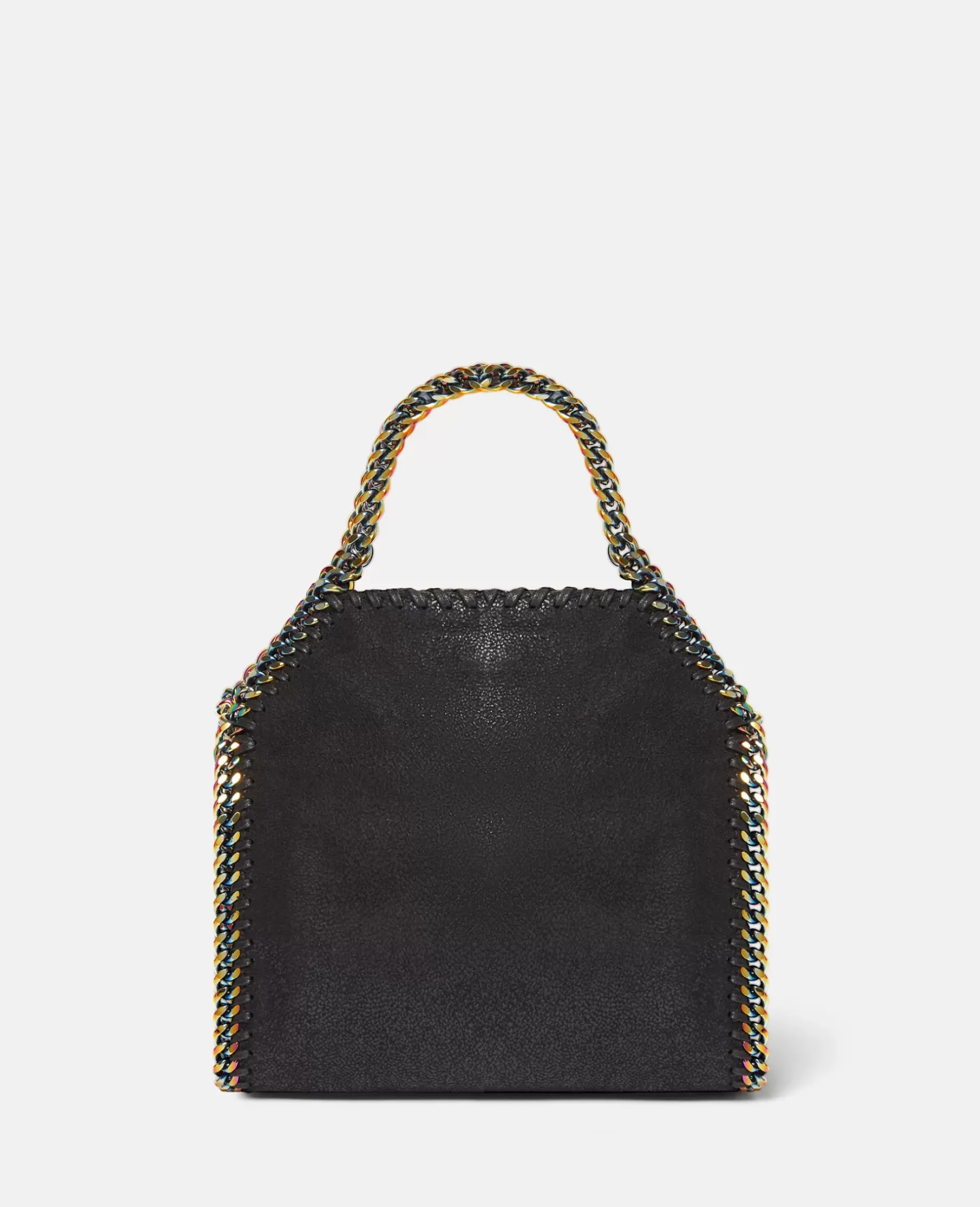 Falabella Holographic Chain Tiny Tote Bag