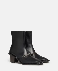 Falabella Mid Heel Ankle Boots