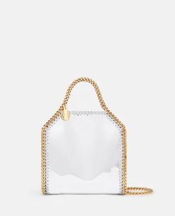 Falabella Mirrored Chrome-Finish Tote Bag