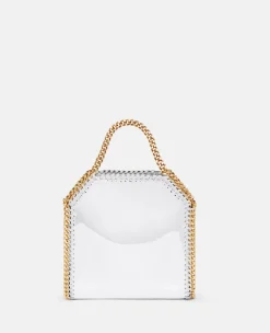 Falabella Mirrored Chrome-Finish Tote Bag