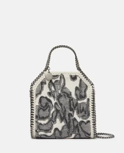 Falabella Moth Print Tiny Tote Bag