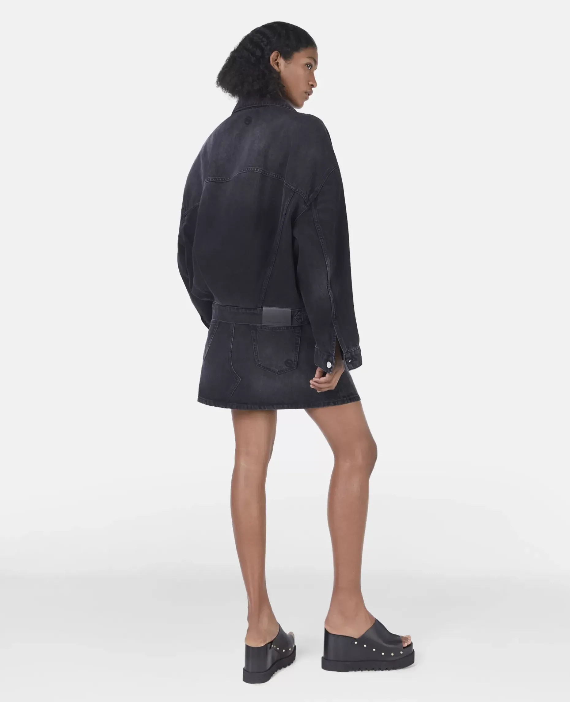 Falabella Oversized Denim Jacket