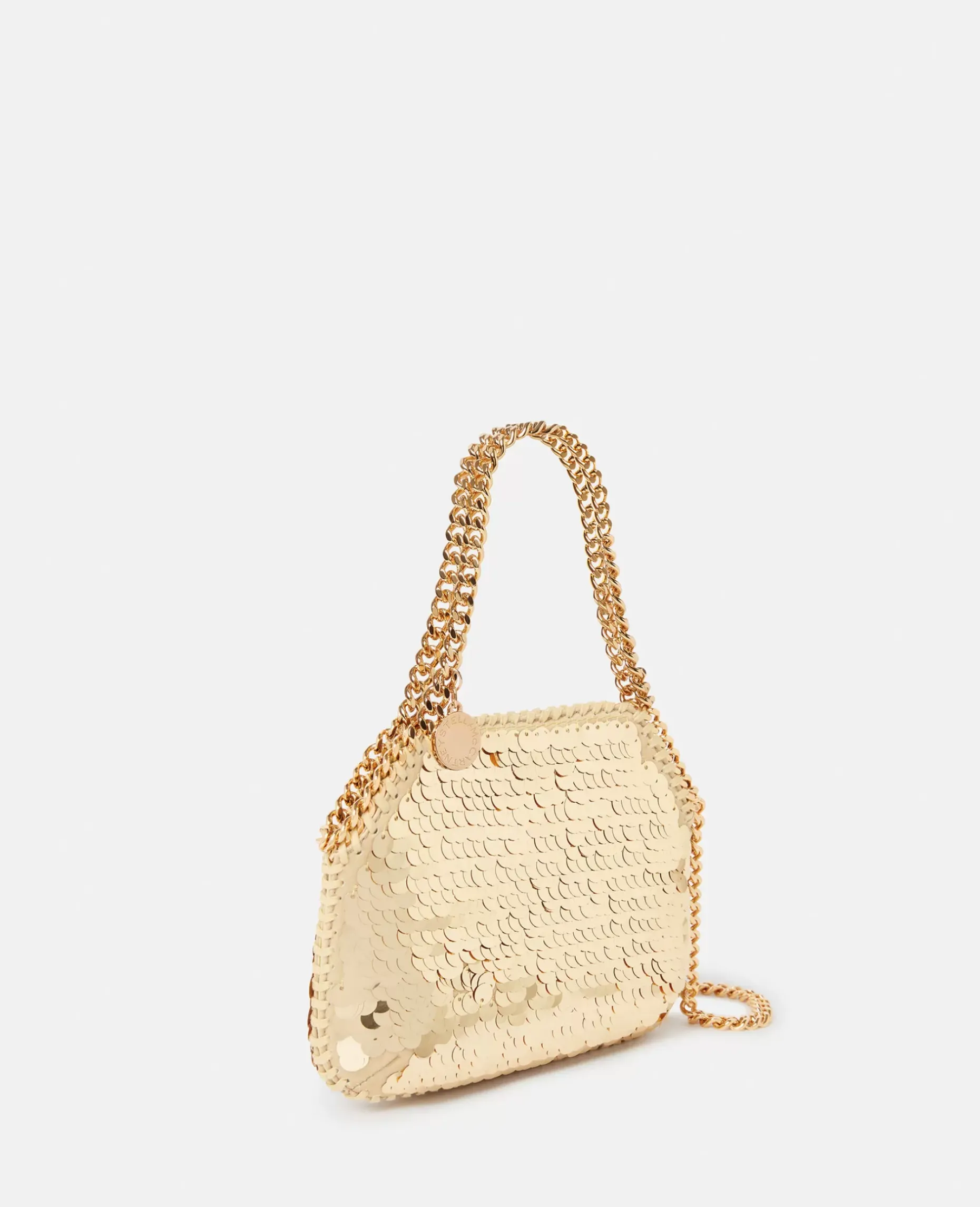 Falabella Oversized Sequin Mini Tote Bag
