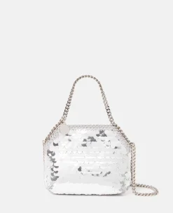 Falabella Oversized Sequin Mini Tote Bag