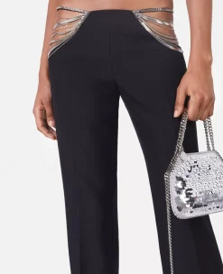 Falabella Oversized Sequin Mini Tote Bag