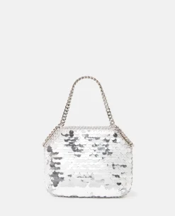 Falabella Oversized Sequin Mini Tote Bag