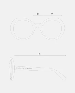 Falabella Pin Round Sunglasses