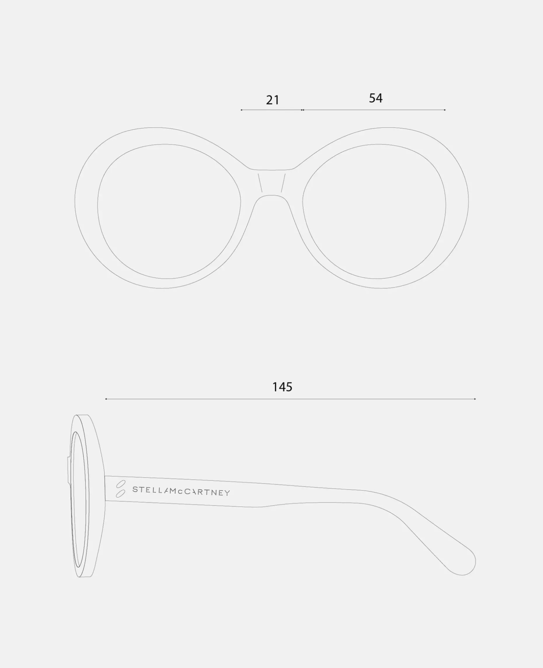 Falabella Pin Round Sunglasses