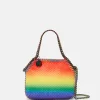 Falabella Rainbow Crystal Degrade Mini Tote Bag