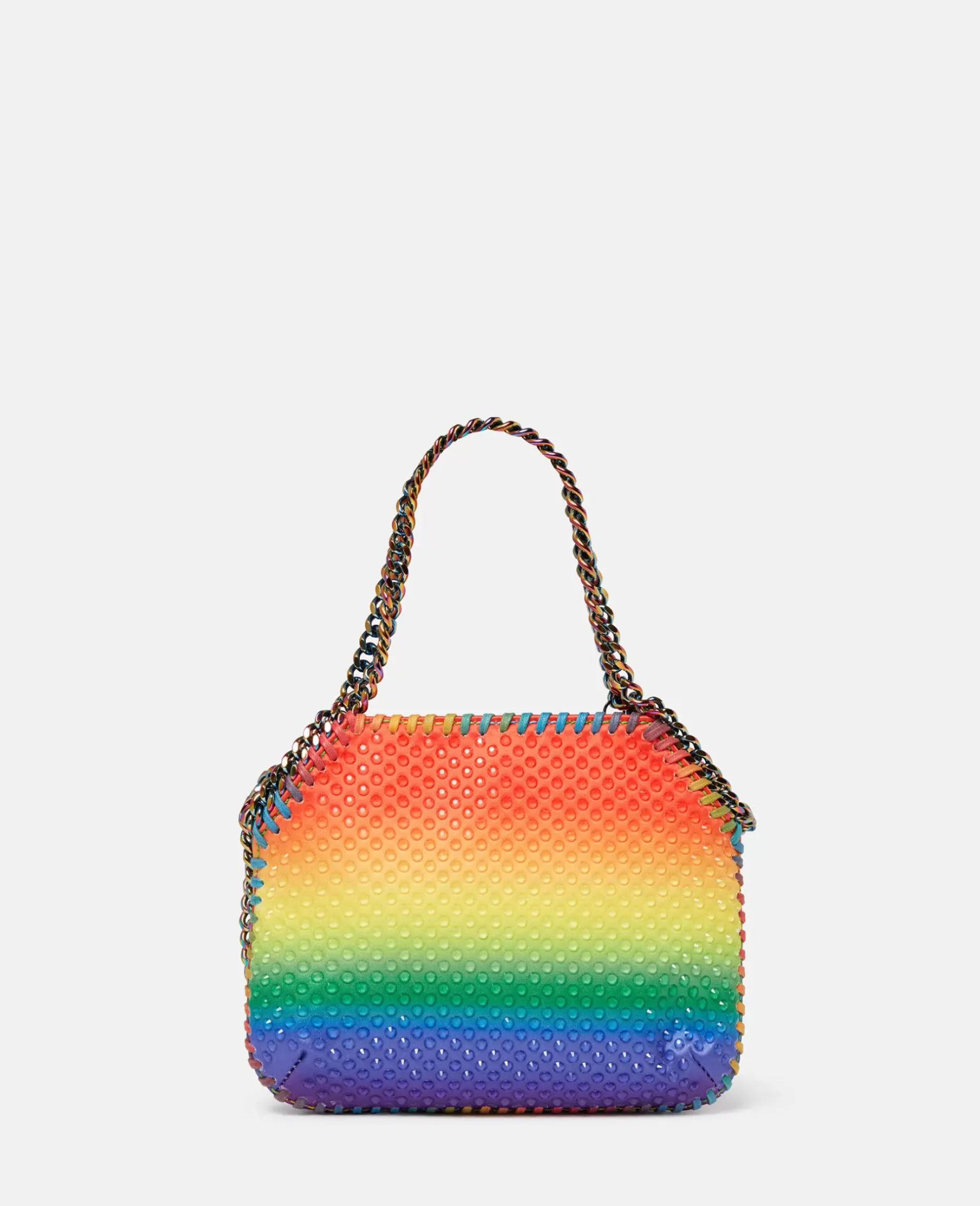 Falabella Rainbow Crystal Degrade Mini Tote Bag