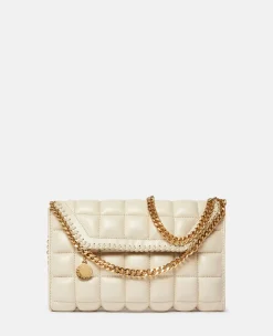 Falabella Square Quilted Wallet Crossbody Bag