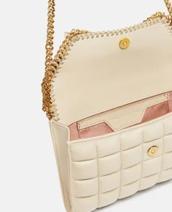 Falabella Square Quilted Wallet Crossbody Bag