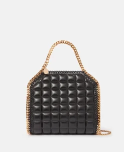 Falabella Square Quilted Mini Tote Bag
