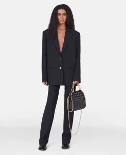 Falabella Square Quilted Mini Tote Bag