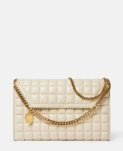 Falabella Square Quilted Wallet Shoulder Bag
