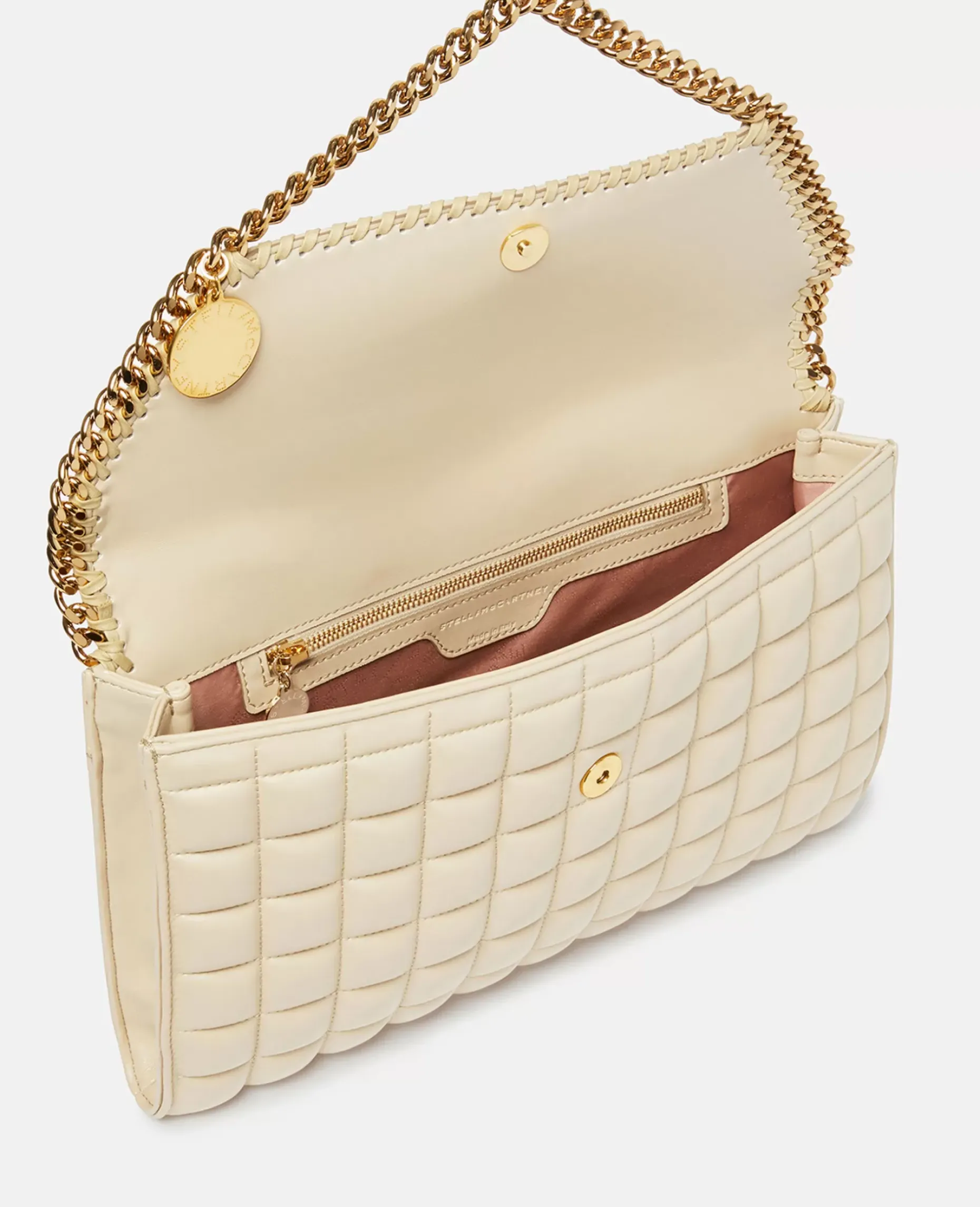 Falabella Square Quilted Wallet Shoulder Bag