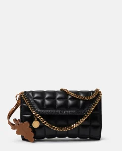 Falabella Square Quilted Wallet Crossbody Bag