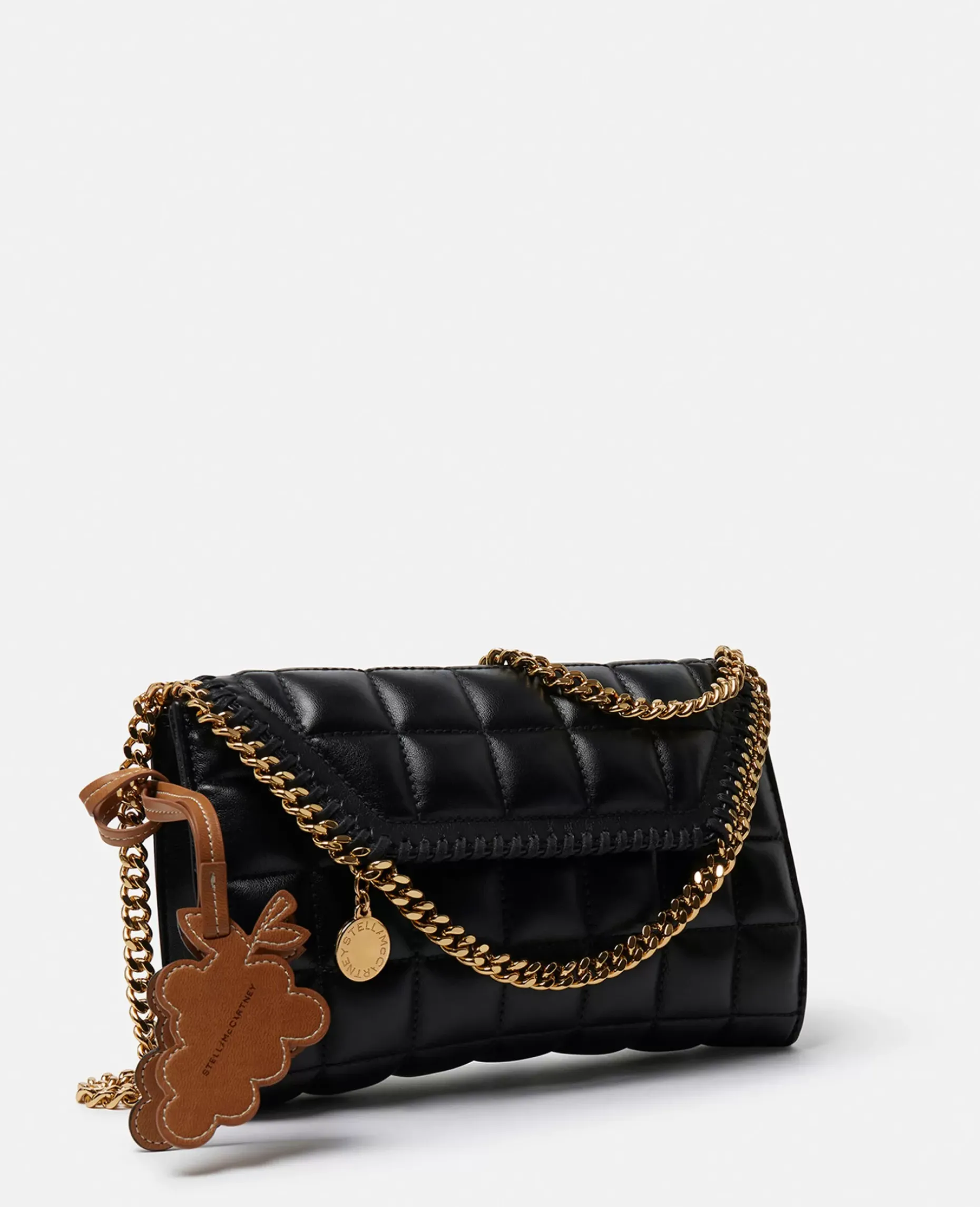 Falabella Square Quilted Wallet Crossbody Bag