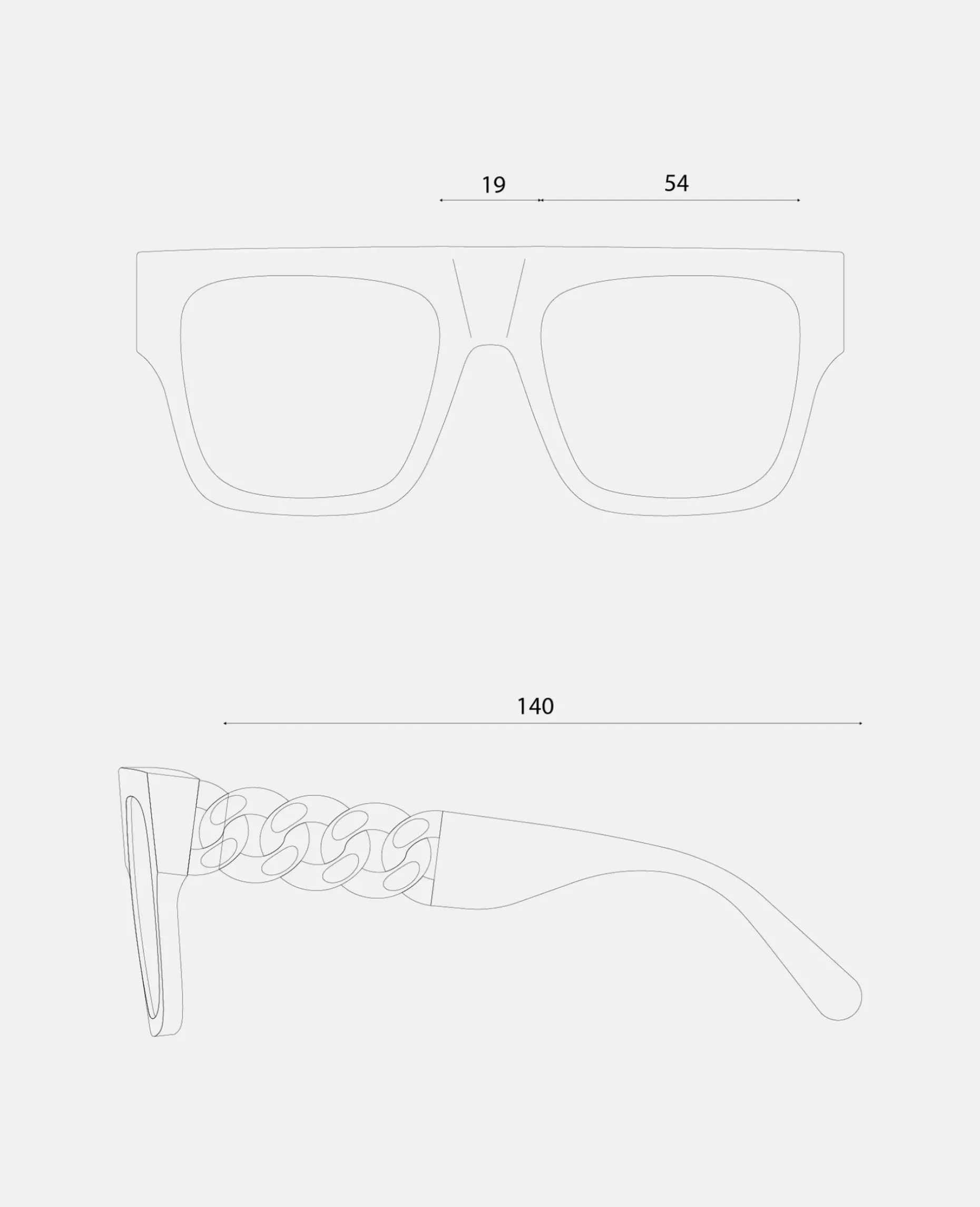 Falabella Square Sunglasses